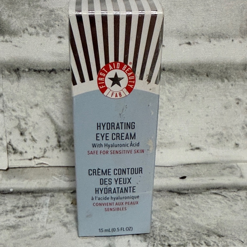 First Aid Beauty Fab Hydrating Eye Cream With Hyaluronic Acid, NIB